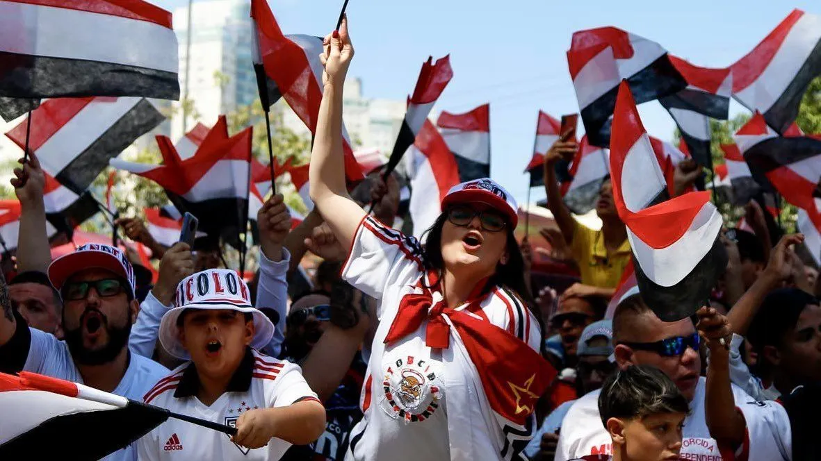 Torcida Sao Paulo festa