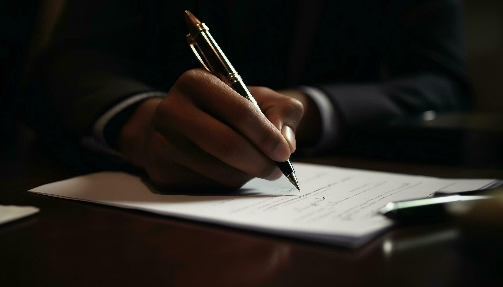 Assinatura contrato