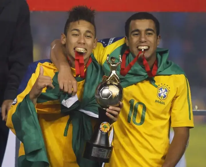 Neymar e Lucas Moura 1