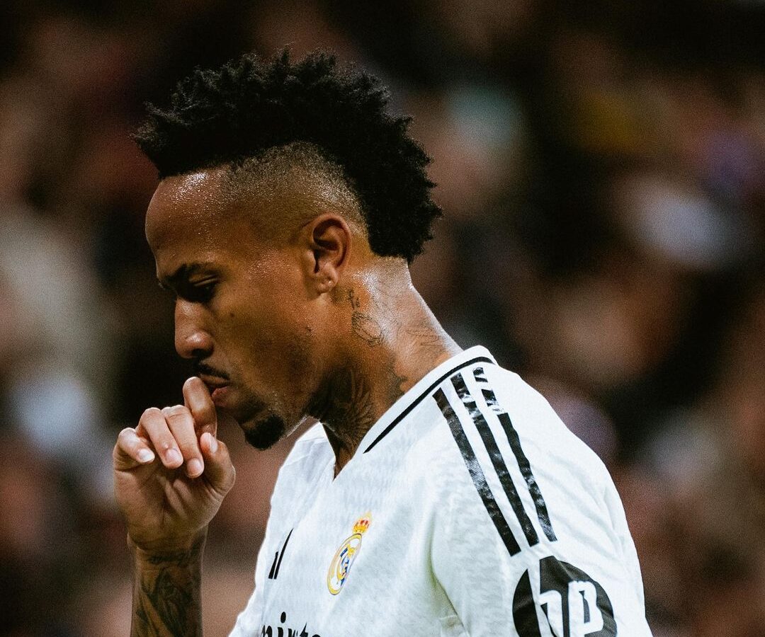 Não demorou muito e Eder Militão encerrou ciclo doloroso no Real Madrid
