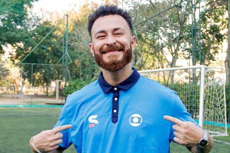 Fred Bruno só entrou na Globo e já virou apresentador de TV