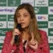 Leila Pereira não esconde nem o sorriso e Palmeiras assume liderança na Série A